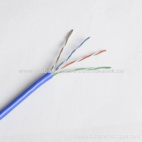 UTP Cat5e Cable with PVC and LSZH Jacket, Supports OEM, Customized Services Provided, Cu/CCS/CCA